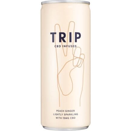 Trip Peach&Ging Cbd Can - 250cl