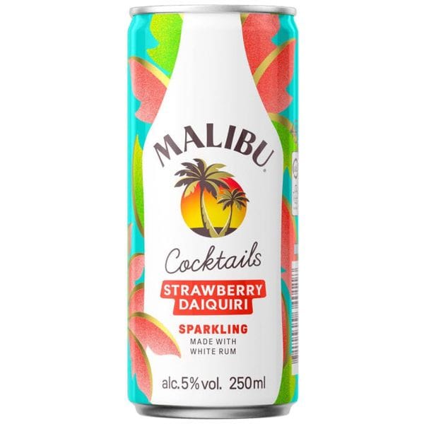 Malibu Stra Daiquiri Cn - 250cl
