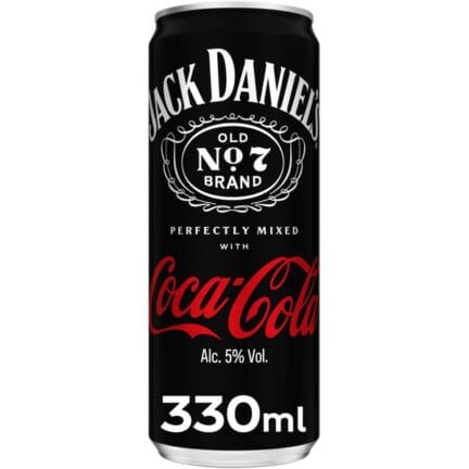 Jack Daniels & Cola - 330cl
