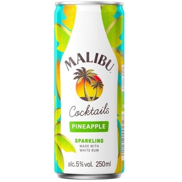 Malibu Pineapple Cn - 250Ml