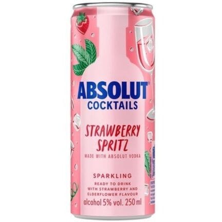 Absolut Str Spritz Rtd - 250cl