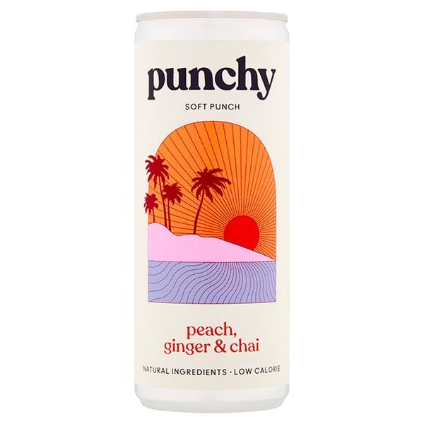 Punchy Peach Ging Chai - 250cl