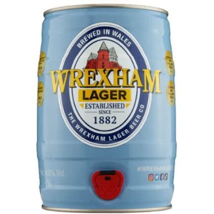 Wrexham Lager 4% - 50L