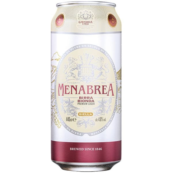 Menabrea Bionda 4.4% Cn - 440cl