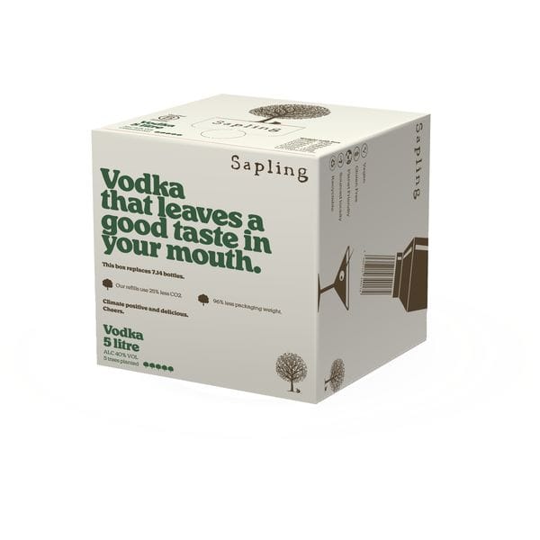 Sapling Organic Vodka - 5L