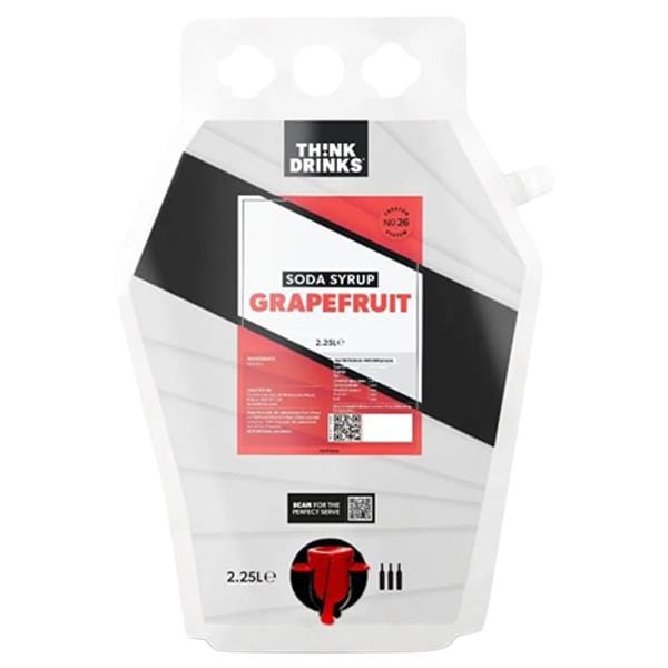 Think Drink Gfruit Soda - 4.5L